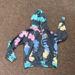 Colorful obey splatter hoodie!!